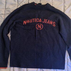 Vintage Nautica Jeans Sweater Wool